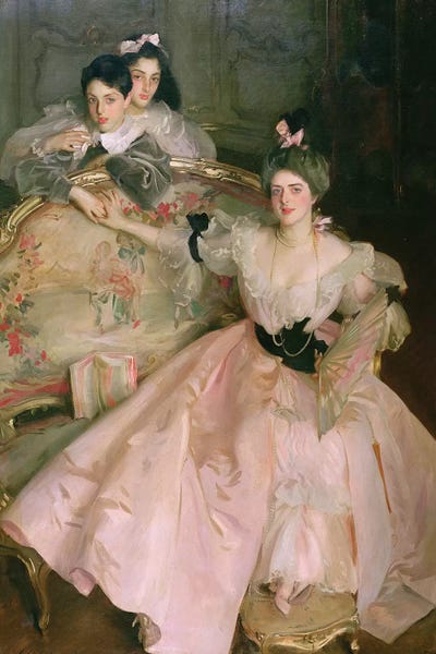 John Singer Sargent: Mrs. Carl Meyer, later Lady Meyer, and her two Children, 1896 by John Singer Sargent