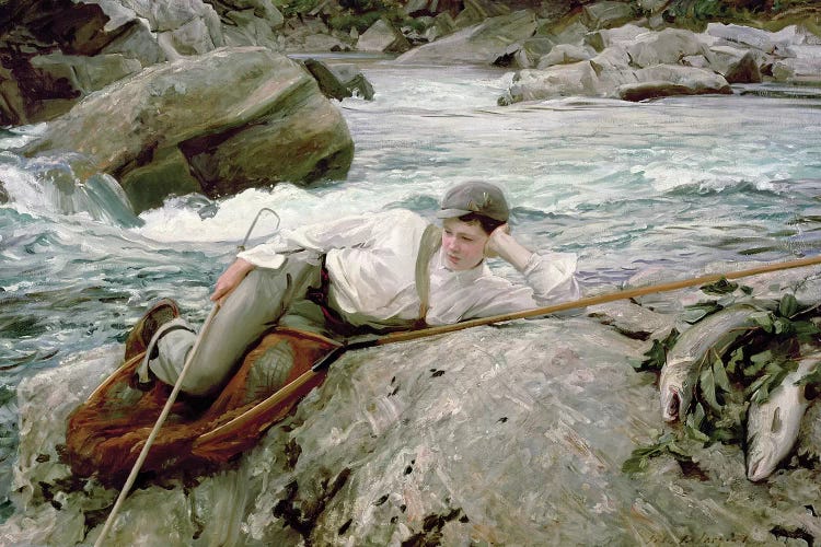 On His Holidays, Norway, 1901 