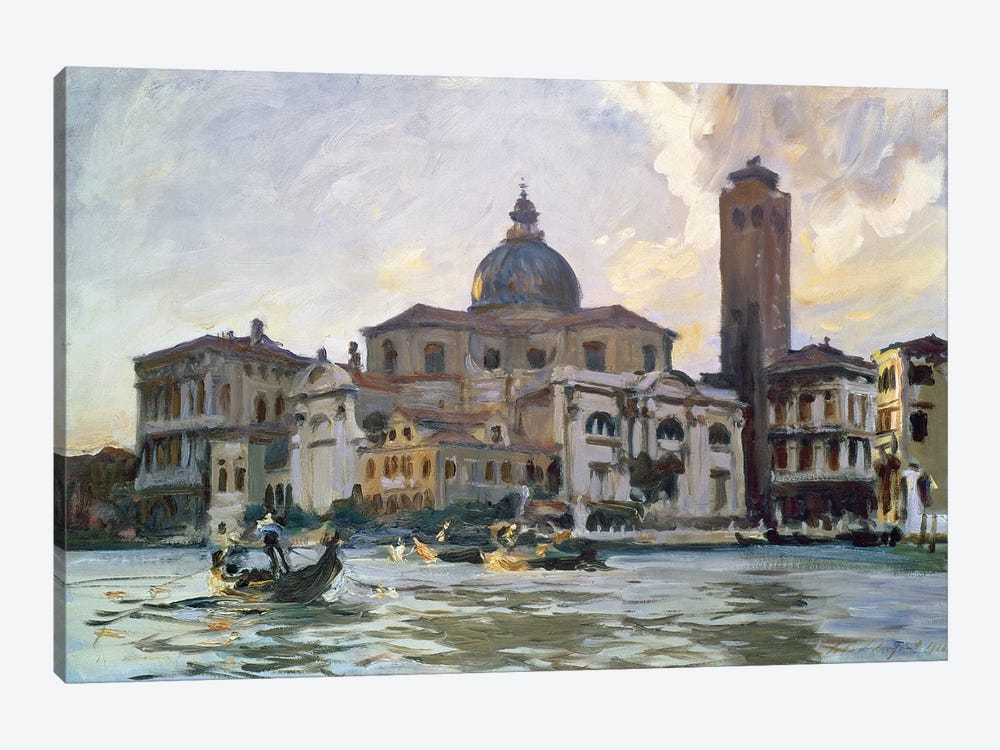 Palazzo Labia, Venice, 1913 by John Singer Sargent 1-piece Canvas Print