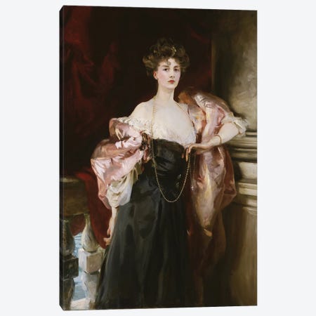 Portrait of Lady Helen Vincent, Viscountess D'Abernon, 1904  Canvas Print #BMN10802} by John Singer Sargent Canvas Print