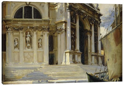 Santa Maria della Salute, Venice,  Canvas Art Print - John Singer Sargent 
