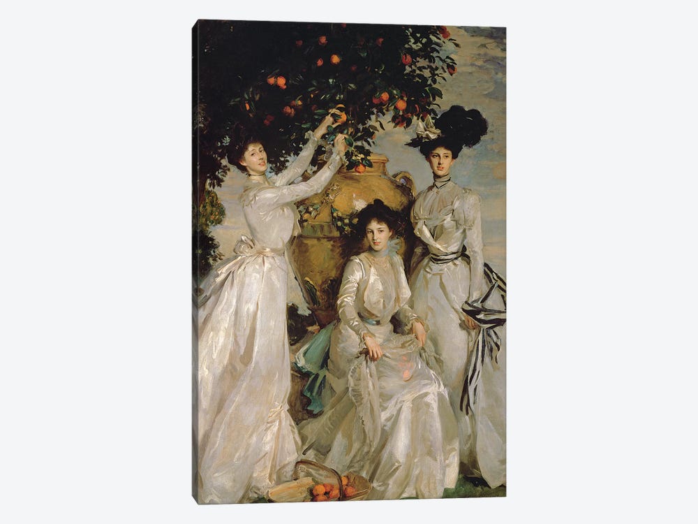 The Acheson Sisters  by John Singer Sargent 1-piece Canvas Artwork