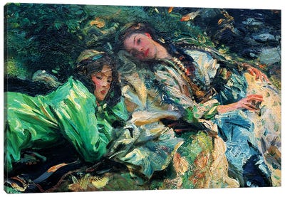 The Brook Canvas Art Print - John Singer Sargent 