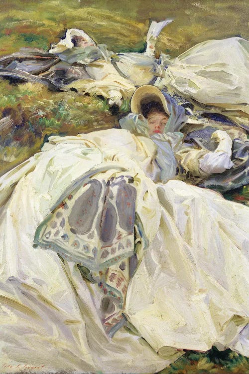 Two White Dresses, 1911  by John Singer Sargent wall art