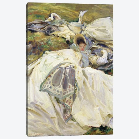 Two White Dresses, 1911  Canvas Print #BMN10815} by John Singer Sargent Canvas Print