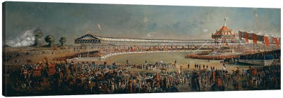 Delhi Durbar, celebration on the occasion of Queen Victoria becoming Empress of India, 1877 Canvas Art Print