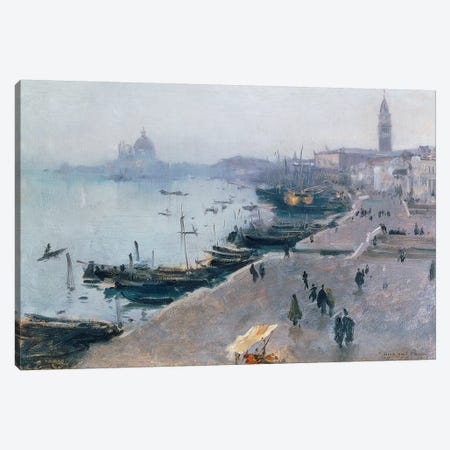 Venice in Grey Weather  Canvas Print #BMN10822} by John Singer Sargent Art Print