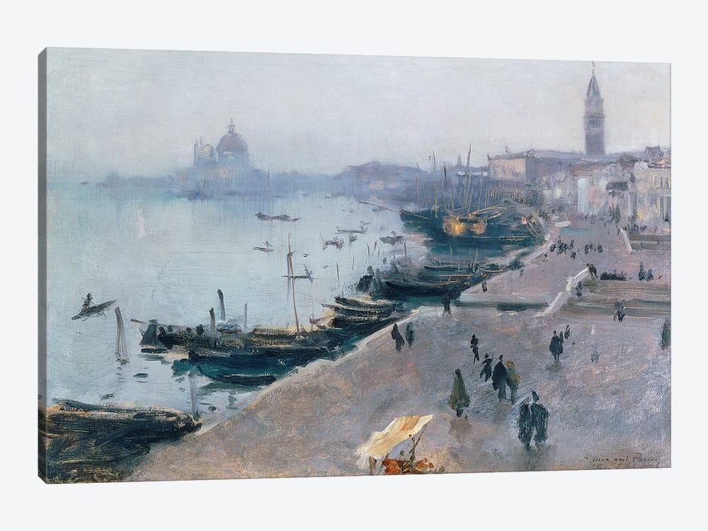 Venice in Grey Weather  by John Singer Sargent 1-piece Art Print