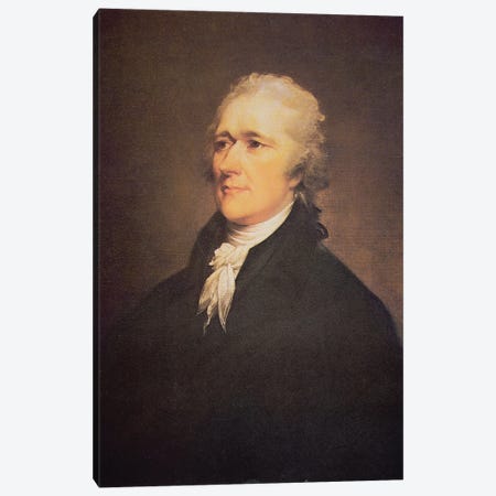 Alexander Hamilton  c.1806  Canvas Print #BMN10825} by John Trumbull Canvas Art