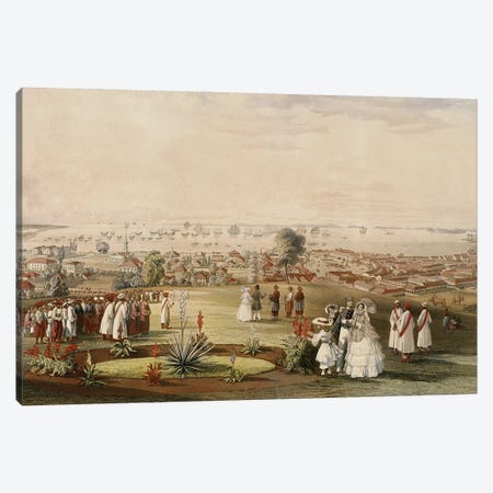 View of Singapore from Fort Canning, 1846  Canvas Print #BMN10832} by John Turnbull Thomson Canvas Art