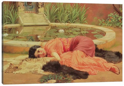 Dolce Far Niente, 1904  Canvas Art Print - Neoclassicism Art
