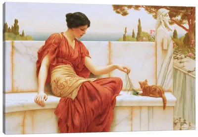 The Favourite, 1901  Canvas Art Print - Neoclassicism Art