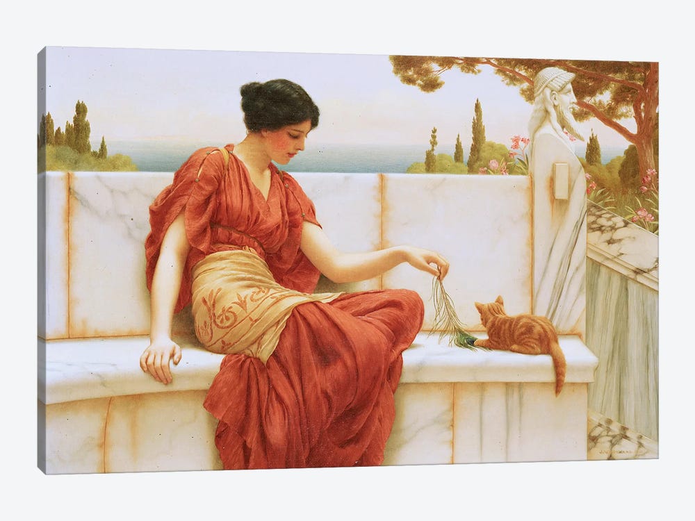 The Favourite, 1901  by John William Godward 1-piece Canvas Art
