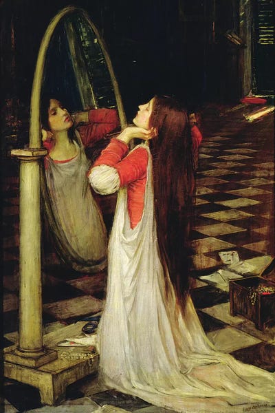 Mariana in the South, c.1897  by John William Waterhouse framed canvas print
