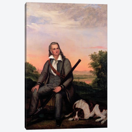 Portrait of John James Audubon  c.1840-41  Canvas Print #BMN10872} by John Woodhouse Audubon Canvas Art