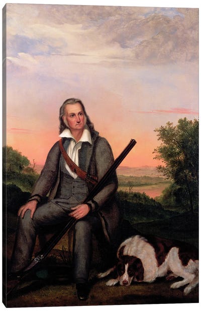 Portrait of John James Audubon  c.1840-41  Canvas Art Print