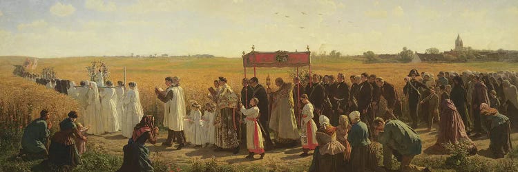 The Blessing of the Wheat in the Artois, 1857 