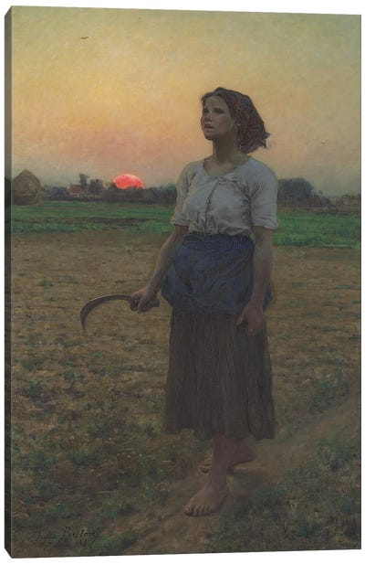 The Song of the Lark, 1884  Canvas Art Print