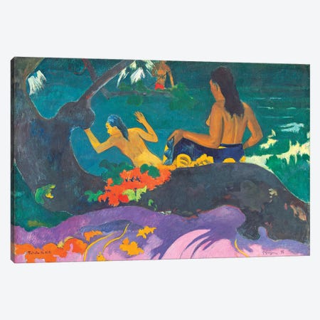 Fatata te Miti  1892  Canvas Print #BMN10910} by Paul Gauguin Canvas Art Print
