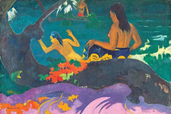 Paul Gauguin: Fatata te Miti  1892  by Paul Gauguin