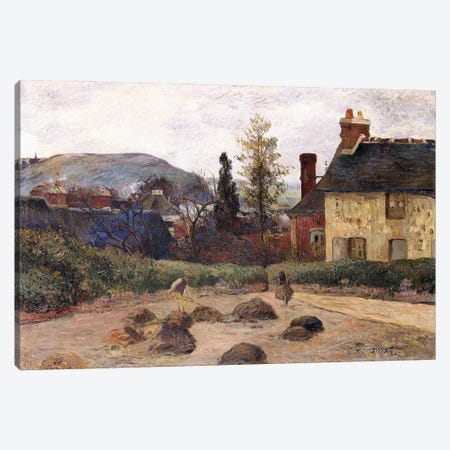 Return from the Harvest, 1884  Canvas Print #BMN10918} by Paul Gauguin Canvas Art Print