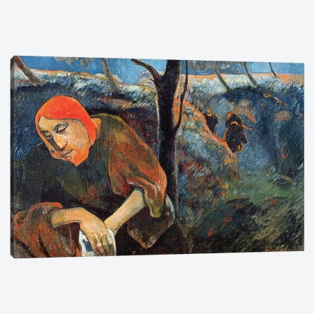 The Agony in the Garden of Olives, 1889  Canvas Print #BMN10925} by Paul Gauguin Art Print