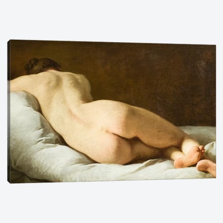 Female nude  Canvas Print #BMN10933} by Pierre Subleyras Art Print