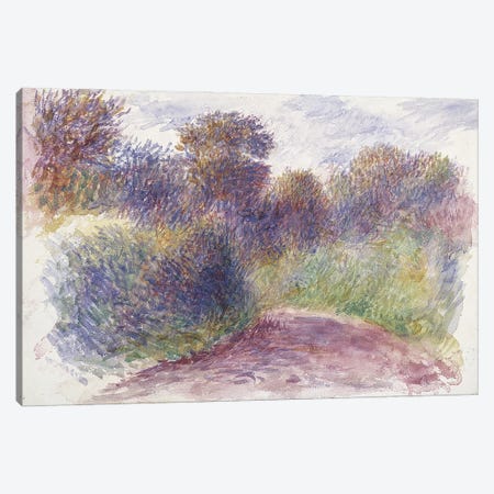 Country Lane  Canvas Print #BMN10937} by Pierre-Auguste Renoir Canvas Artwork