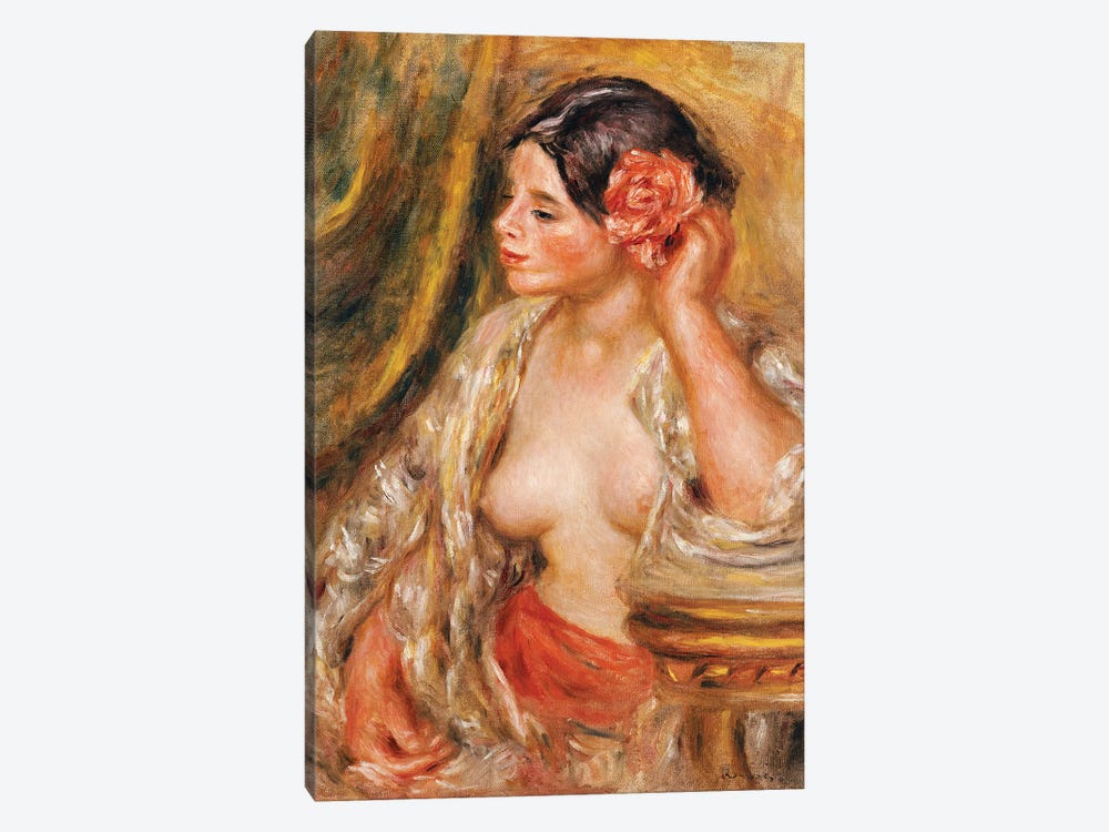 Gabrielle a sa Coiffure, 1910  1-piece Canvas Art