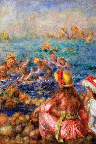 The Bathers, 1892  by Pierre-Auguste Renoir canvas print
