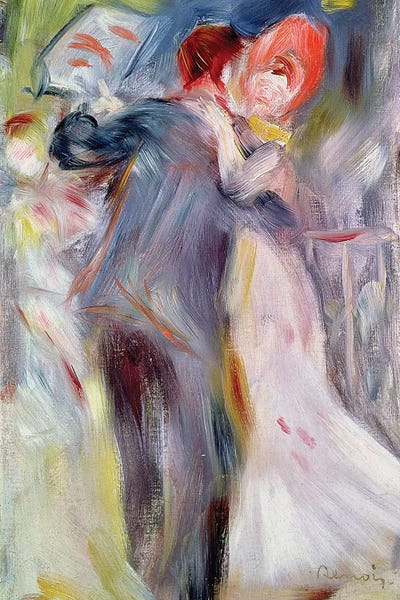 Pierre-Auguste Renoir: The Dance in the Country, c.1882-3  by Pierre-Auguste Renoir