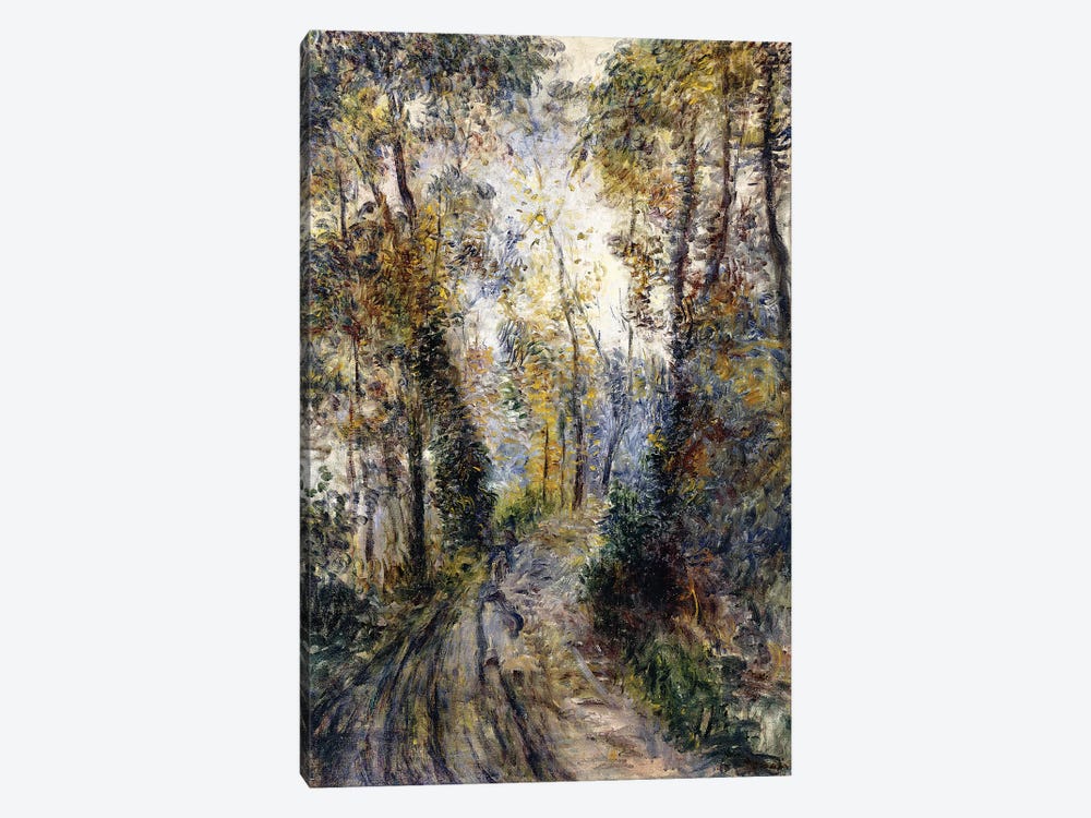The Forest Path, 1871  by Pierre-Auguste Renoir 1-piece Art Print