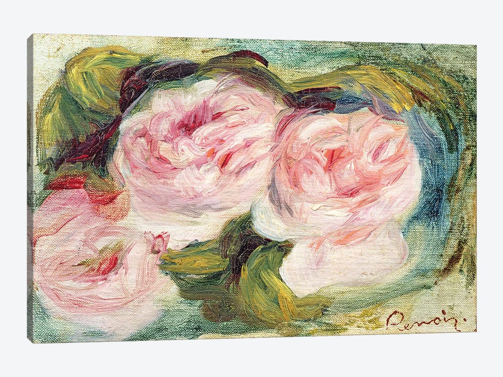 The Three Roses by Pierre-Auguste Renoir 1-piece Art Print