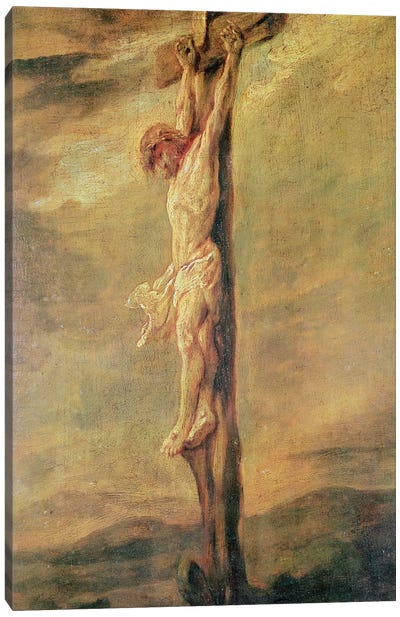 Christ on the Cross, c.1646  Canvas Art Print
