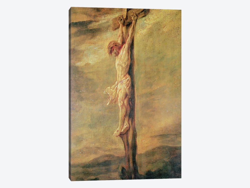Christ on the Cross, c.1646  by Rembrandt van Rijn 1-piece Canvas Wall Art