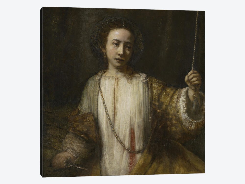 Lucretia, 1666  1-piece Canvas Art