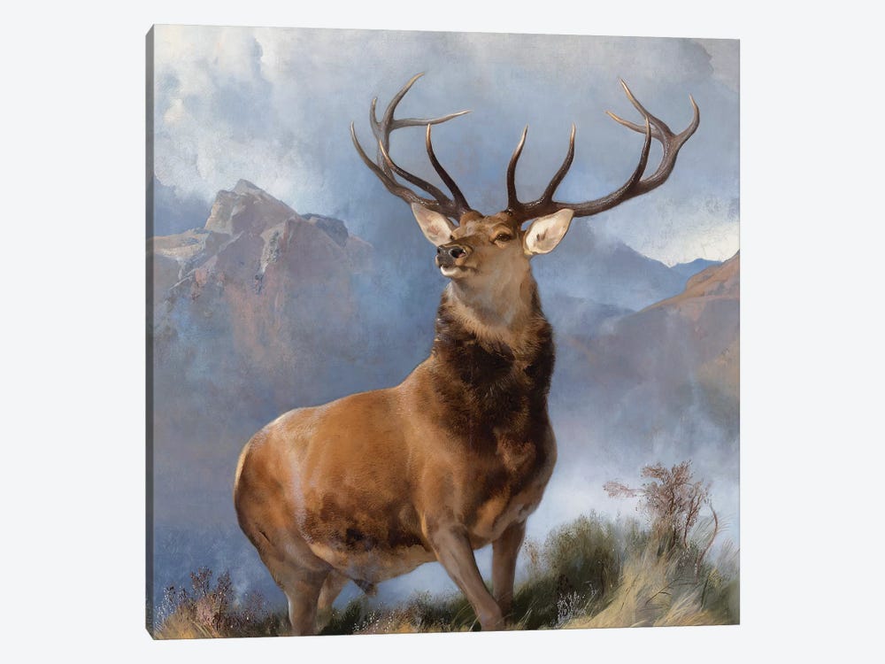 The Monarch of the Glen, c.1851  by Sir Edwin Landseer 1-piece Canvas Print