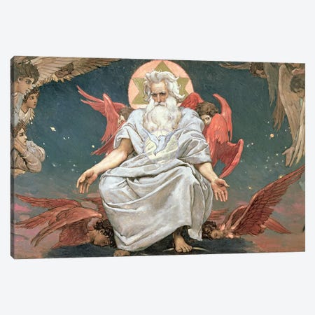 Savaoph, God the Father, 1885-96  Canvas Print #BMN11022} by Victor Mikhailovich Vasnetsov Canvas Art