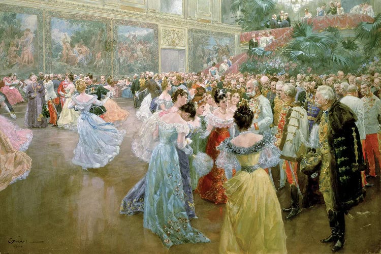 Court Ball at the Hofburg, 1900 