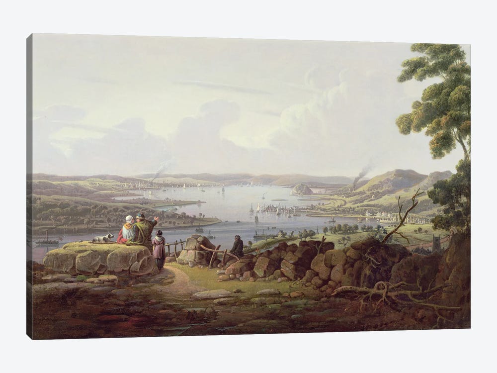 View of Greenock, Scotland 1-piece Canvas Artwork