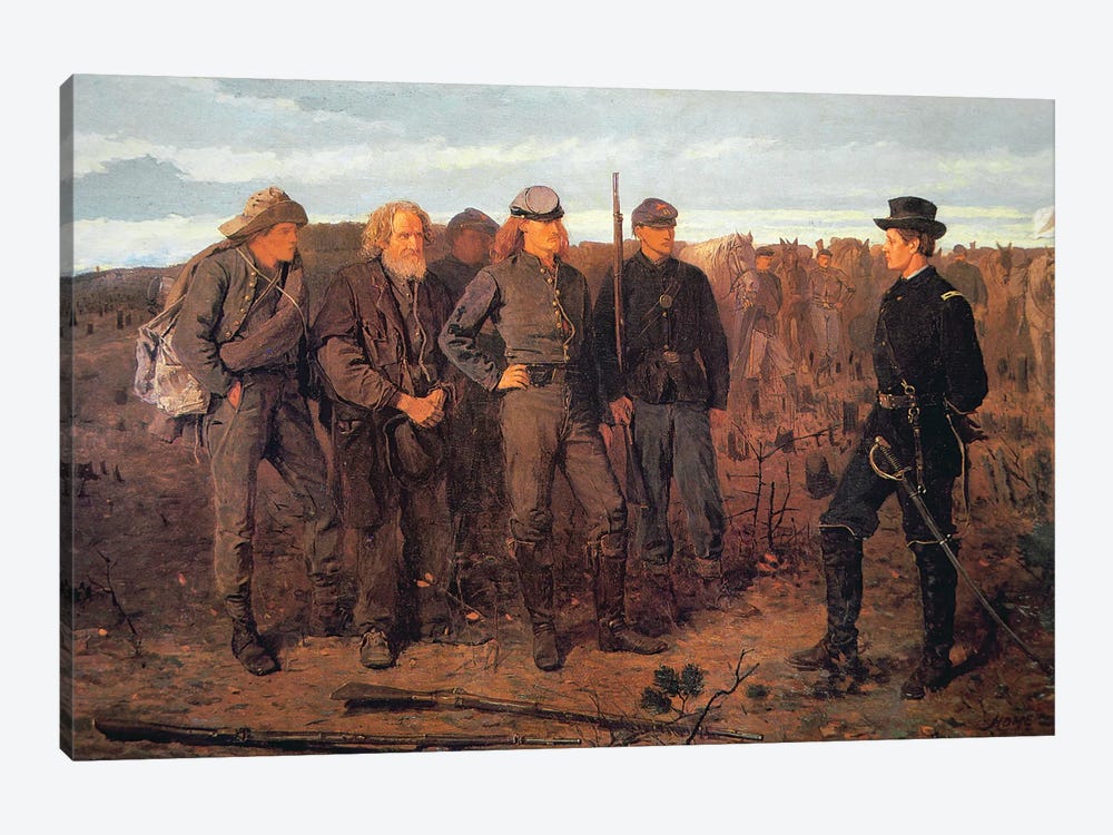 Prisoners from the Front, 1866  by Winslow Homer 1-piece Art Print
