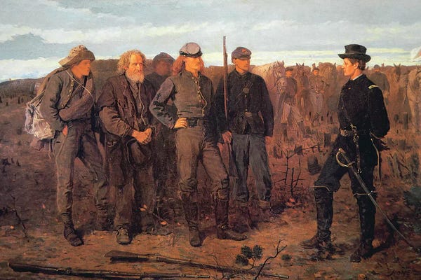 Winslow Homer: Prisoners from the Front, 1866  by Winslow Homer