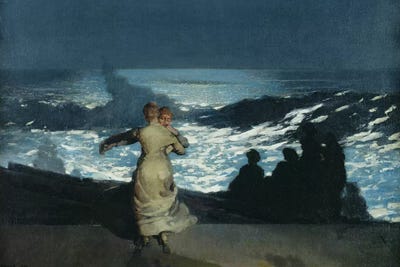 Summer Night, 1890  by Winslow Homer canvas print