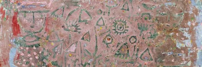 In The Flower Garden, 1937 (No 31) by Paul Klee multi panel art