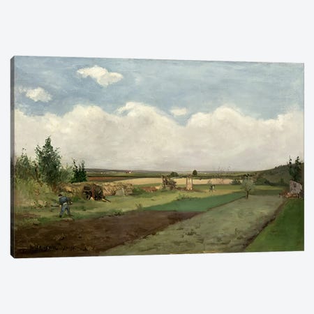 Landscape, 1873  Canvas Print #BMN1107} by Paul Gauguin Canvas Art