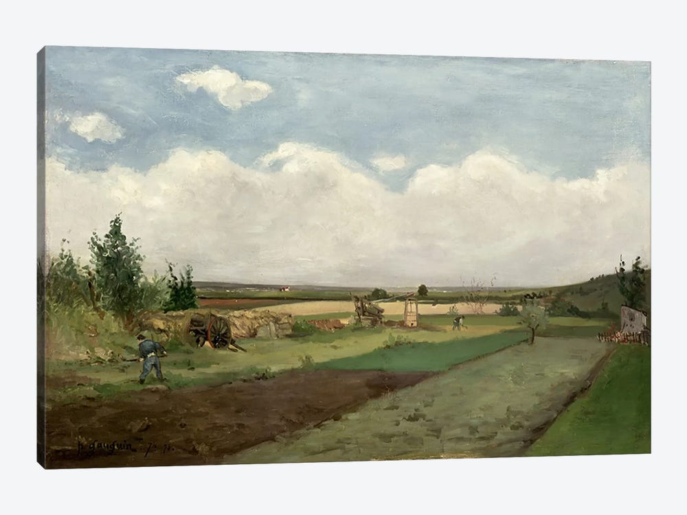 Landscape, 1873  by Paul Gauguin 1-piece Art Print