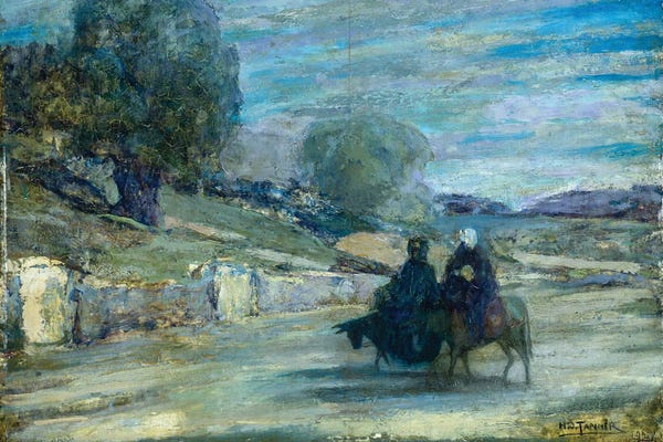 Egypt: Flight Into Egypt, 1921 by Henry Ossawa Tanner