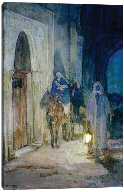 Flight Into Egypt, 1923 Canvas Art Print - Religion & Spirituality Art