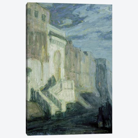 Moonlight: Walls Of Tangiers, C.1913-14 Canvas Print #BMN11086} by Henry Ossawa Tanner Canvas Print