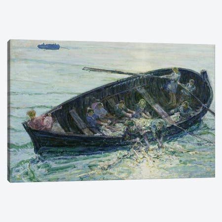 The Miraculous Haul Of Fishes, C.1913-14 Canvas Print #BMN11091} by Henry Ossawa Tanner Art Print